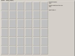 The seating arrangement tab of the Class Plan Editor