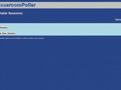 Project welcome page that visitors first see.