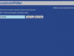 Participant mode main page.