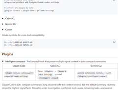 Claude Codex Settings Screenshot 1