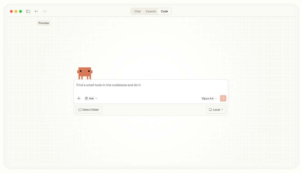 Claude Desktop Screenshot 1