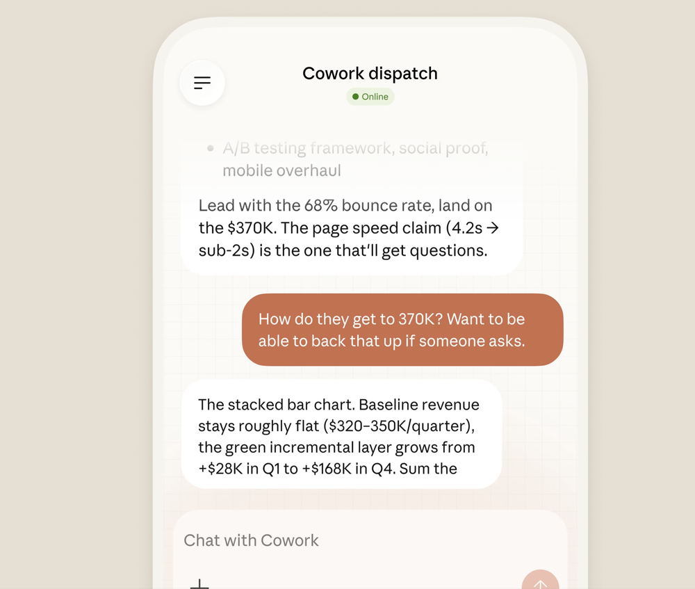 Claude Dispatch Screenshot 1