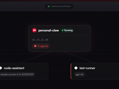 ClawHost Screenshot 1