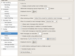 Claws Mail Screenshot 1