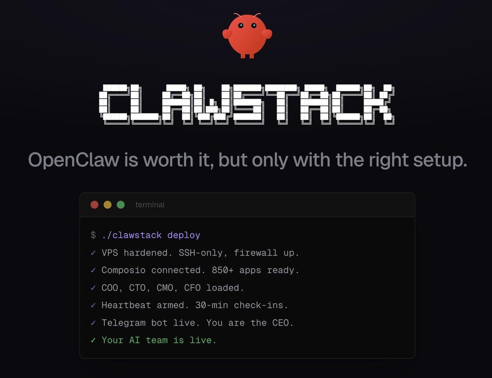 ClawStack Screenshot 1
