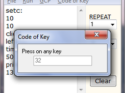 Get Code of Key 
