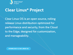 Clear Linux OS Screenshot 1