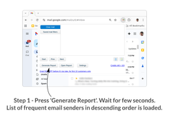 Step 1: Press Generate report