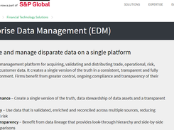 S&P Global Enterprise Data Management (EDM) Screenshot 1