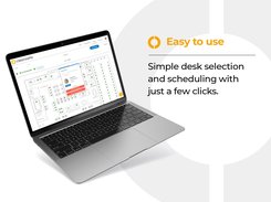 Simple desk selection with just a few clicks