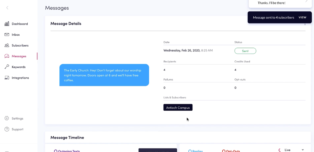 Clearstream Screenshot 1