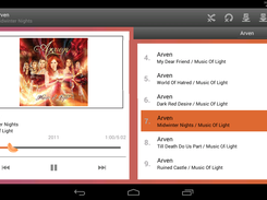 Browsing playlist from the Android app