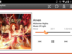 Controlling playback from the Android app