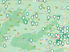 Clenergy EV charger map