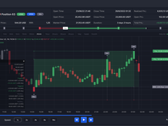 Replaying  positions on the chart