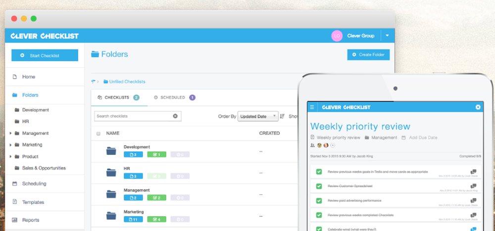 Clever Checklist Screenshot 1