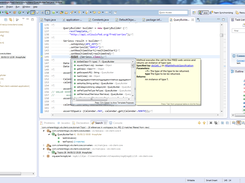 An example of the FRED Client in Eclipse Juno