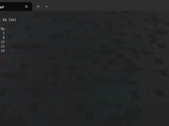 Specific month and year