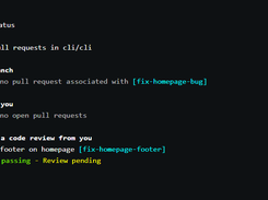 GitHub CLI Screenshot 1