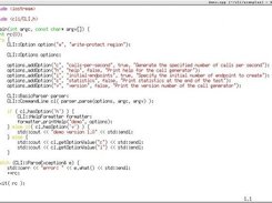 Listing for a Demonstration cli4cpp Program