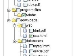 Checkbox Tree control