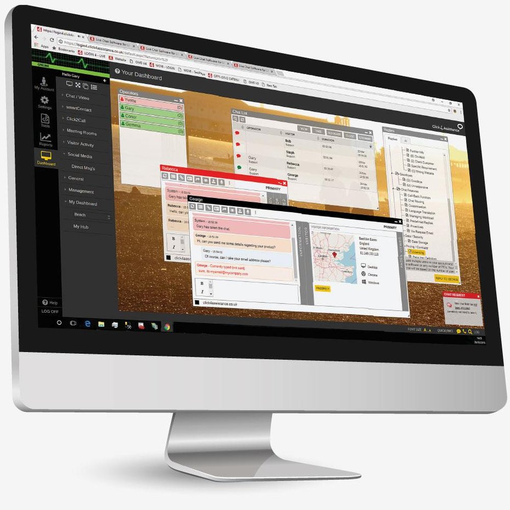 Click4Assistance Screenshot 1