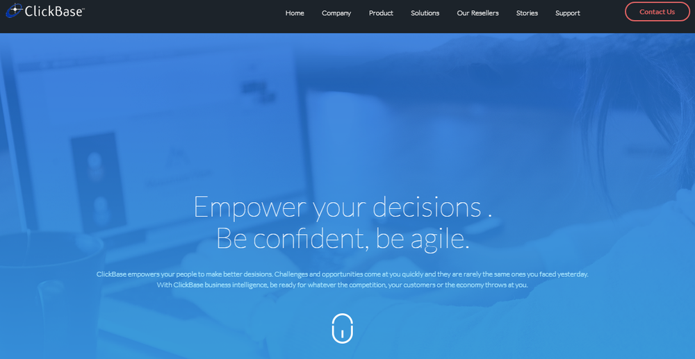 Clickbase BI Screenshot 1