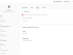 ClickHook Task with Calendar View