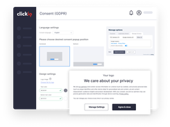 Clickio Consent Screenshot 1