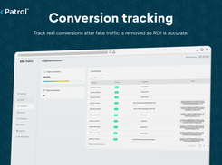 Conversion tracking - Track real conversions after fake traffic is removed so ROI is accurate.