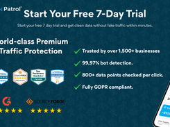 Start Your Free 7-Day Trial - Start your free 7 day trial and get clean data without fake traffic within minutes.