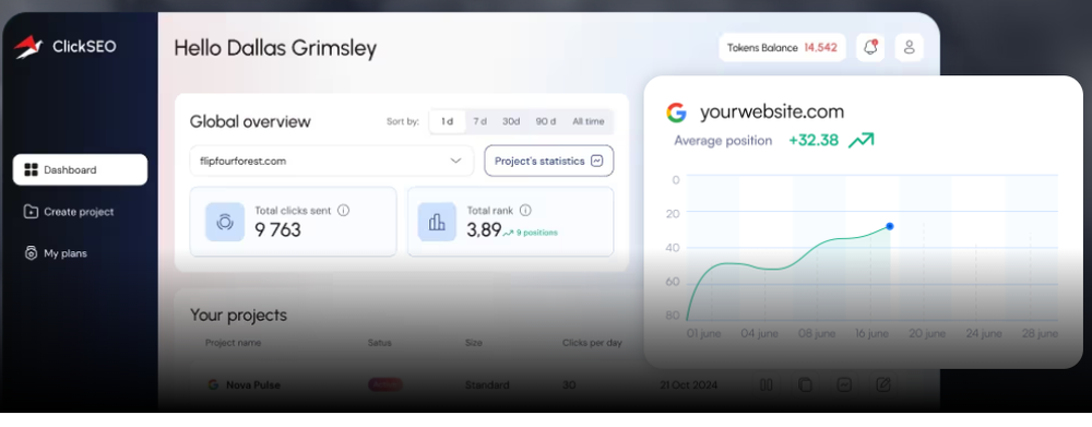 ClickSEO Screenshot 1