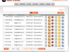 Customer List with Links