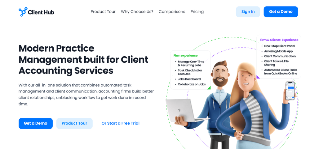 Client Hub Screenshot 1