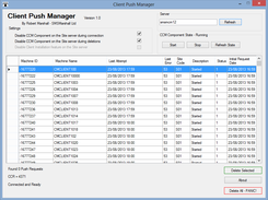 Only the CCR inbox buiding up usually means a mass deployment has only just been initiated