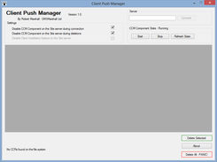 Client Push Manager starting up