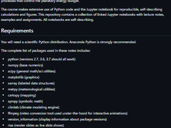 Climate Modeling Courseware Screenshot 1