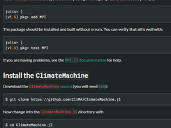 ClimateMachine.jl Screenshot 1
