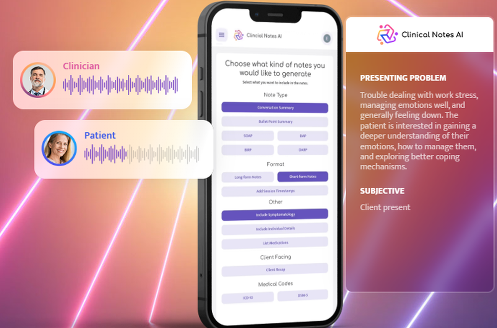 Clinically AI Screenshot 1