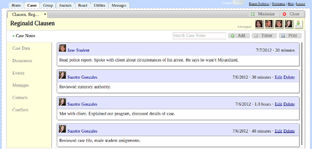 ClinicCases Screenshot 1