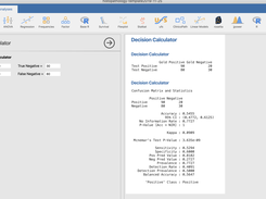jamovi and caret sensitivity specificity calculator