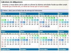 Calendario de obligaciones