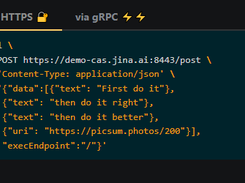 CLIP-as-service Screenshot 1