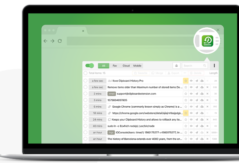 Clipboard History Pro Screenshot 1