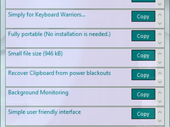 Copy previous texts