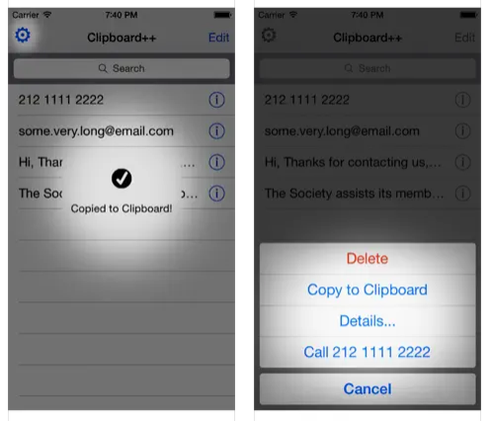 Clipboard++ Screenshot 1
