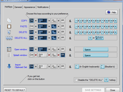 Settings 1 (HotKeys)