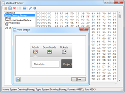Clipboard Viewer Main Window