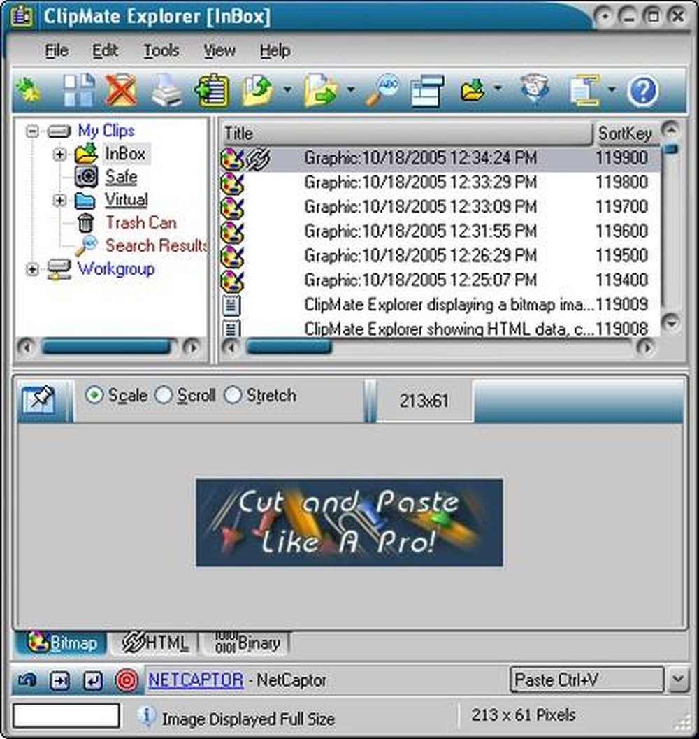 ClipMate Screenshot 1