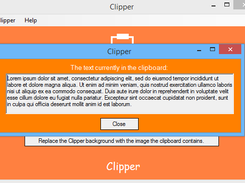 Reading the current text of the clipboard